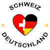 Switzerland and Germany Heart