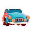 Old Abstract Car