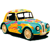Old Abstract Car