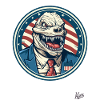 A Patriotic White Collar Monster
