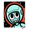 Funny Astronaut Explorer Cartoon