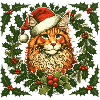 Ginger Cat Christmas