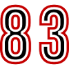 83 Number Years Jersey