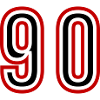 90 Number Years Jersey