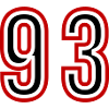 93 Number Years Jersey