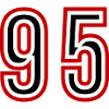 95 Number Years Jersey