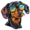 Dachshund Summer Sunglasses