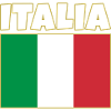 Italien, italiensk flag