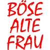 Böse alte frau