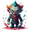 Clown effrayant