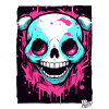 Fluffy, Happy, Scary Animal Skull