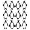 Minimalist Penguin Pattern Design