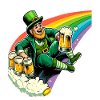 Leprechaun (Irish Leprechaun) on Rainbow