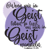 Wandeln im Geist