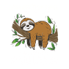 Funny sloth, no desire