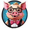 Funny Pig Comic