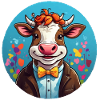 Funny Cow Comic