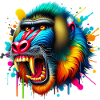Mandrill Monkey