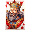 Heart King Playing Card