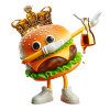 Royal Burger King: Crowned Hero