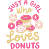 Donuts Donut-Liebhaber