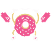 Donut Gewichtheber