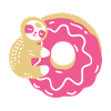 Donut und Faultier