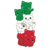italian flag cat italian italy