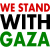 We stand with palestine