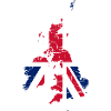 Royaume-Uni Drapeau Paysage Angleterre