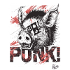 Angry Punk Pig
