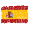 Espagne Drapeau Espania