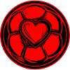 Soccer Heart Icon