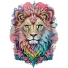Aquarelle Lion
