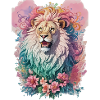 Aquarelle Lion