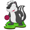 Skunk Bowling Bowling Ball