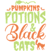 Halloween - Chats et potions