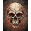 Grunge Skull