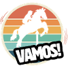 Vamos Canoe Riding Jumping Retro