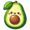Cute Avocado