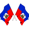 Deux drapeaux d’Haïti