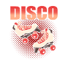 Rollschuhlaufen Rollschuhe Inline-Skates Disco
