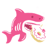 Donut und Hai