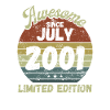 Awesome since July 2001 - Birthday