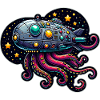 Fancy Octopus Spaceship