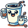 Lustige Kaffeetasse