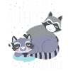 Sleeping Sleepy Tired Raccoon