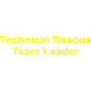 Technical Rescue Team Leader