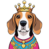 "Crowned Heads" - Beagle