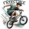BMX Cyclist Bike